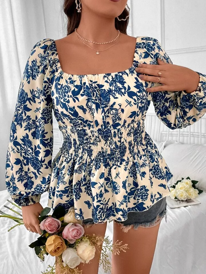 SHEIN Frenchy Plus Floral Print … curated on LTK