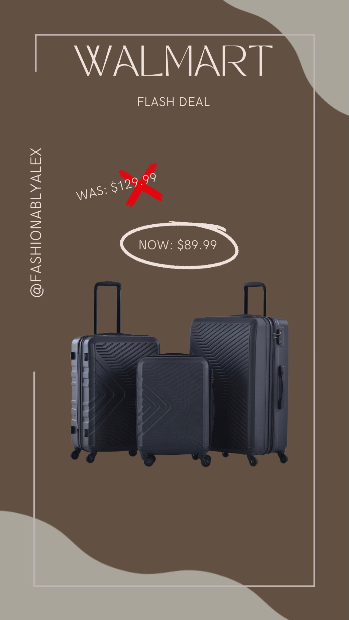 Traveling for the upcoming Holidays? Grab this luggage set on sale at Walmart! 

#LTKtravel #LTKfindsunder100 #LTKHolidaySale