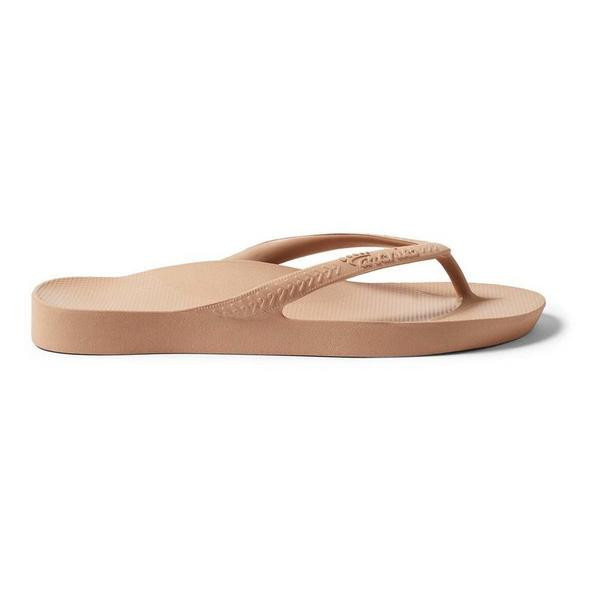 Archies Footwear Arch Flip Flop Sandals M9/W10 Tan | Scheels Sports