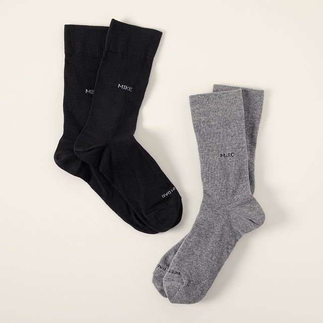 Personalized Socks- Set of 5 Pairs | UncommonGoods