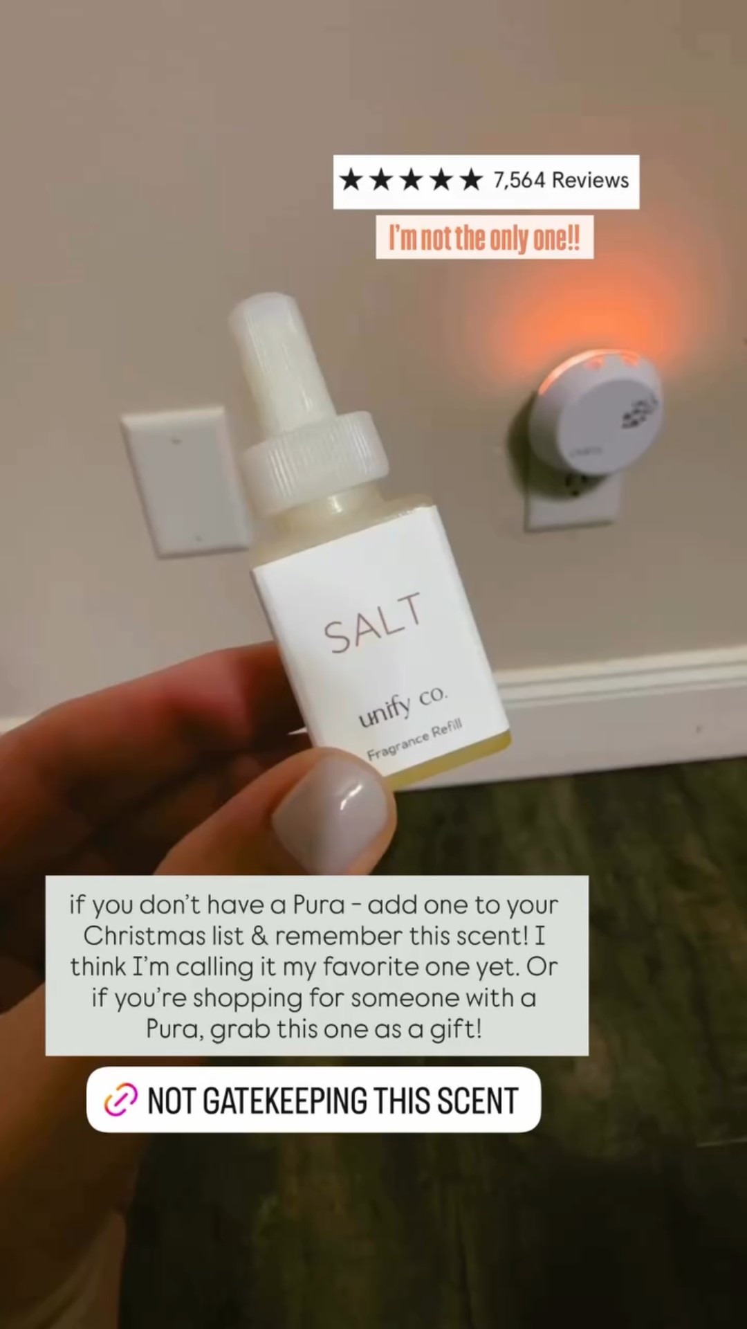 if you don’t have a Pura - add one to your Christmas list & remember this scent! I think I’m calling it my favorite one yet. Or if you’re shopping for someone with a Pura, grab this one as a gift! I’m not the only one!!