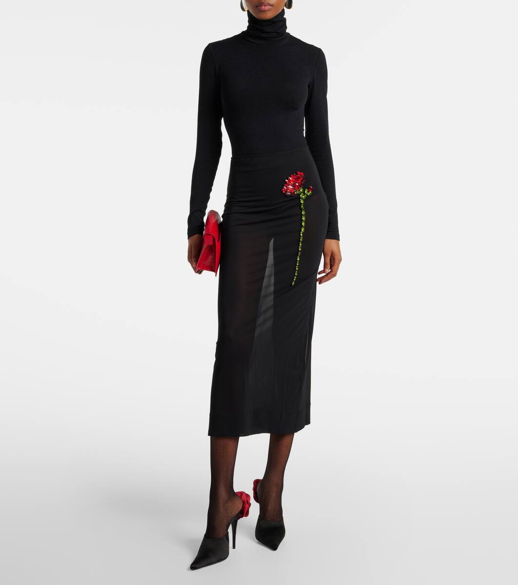 Colorado cotton-blend turtleneck bodysuit | Mytheresa (US/CA)