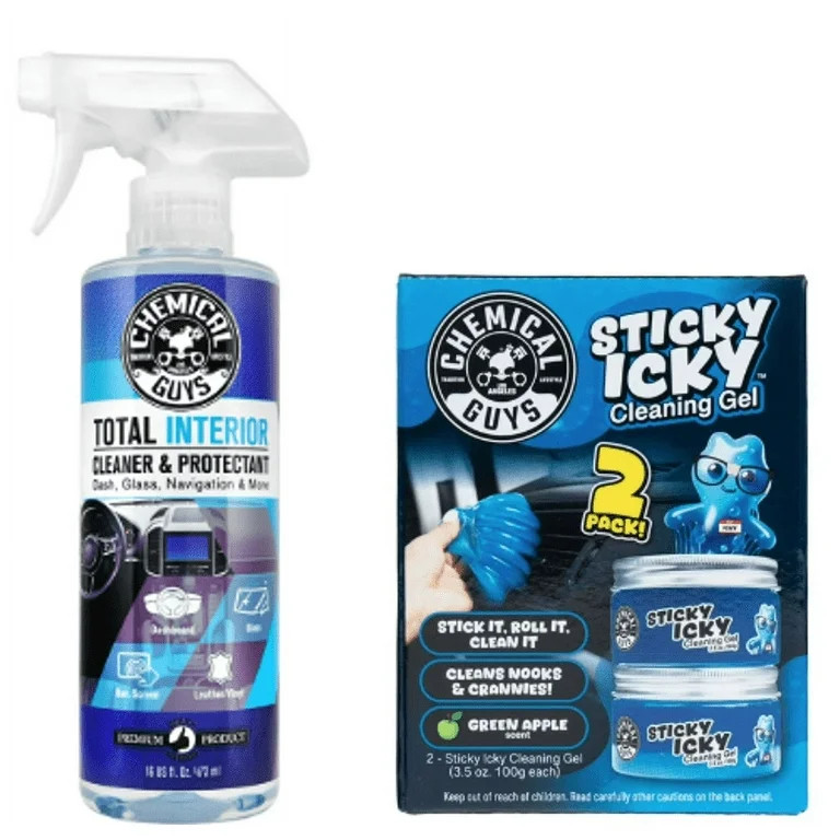Chemical Guys Total Interior and Sticky Icky - Walmart.com | Walmart (US)