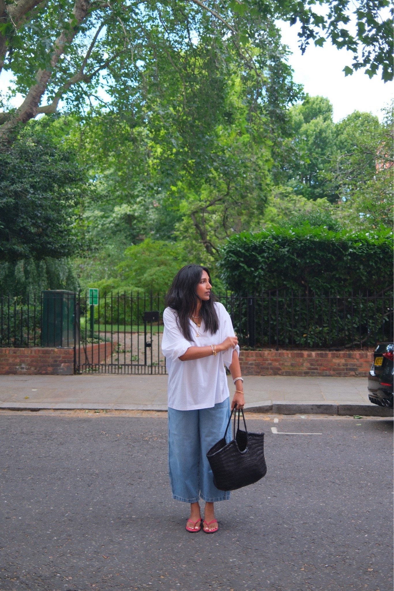 Simple style, white top, jeans

#LTKuk #LTKsummer #LTKjeans