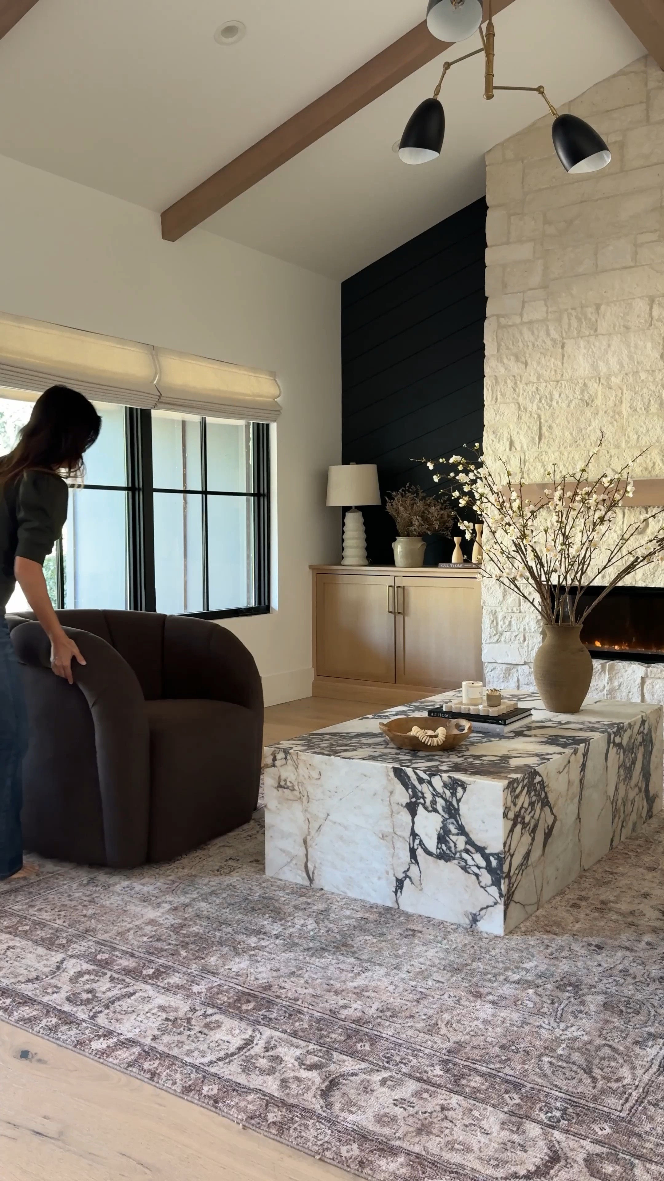 Target chairs on sale! Marble side table and stunning CB airs from target! Living room decor, coffee table, marble stone coffee table, ottoman barrel accent chair, vase, vintage vase, studio McGee fireplace end table  coffee table books, wood side table target oil & georgia marble side table black chandelier pillow upholstered chair branches faux floral fake flowers brass hardware brass pulls  eternity modern vintage rug shop travertine tray 

#LTKfindsunder100 #LTKhome #LTKsalealert