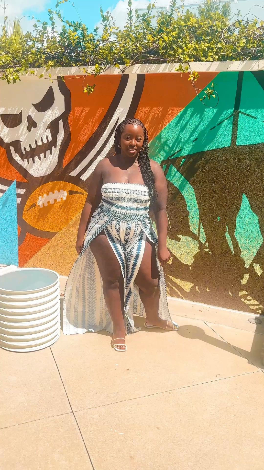 This jumpsuit is giving vacation goddess energy 💙🤍

Strapless jumpsuit | Wide leg jumpsuit| Printed jumpsuit | Resort jumpsuit | Vacation jumpsuit | Resort wear outfit | Beach vacation outfit | 
Poolside outfit idea| Casual chic jumpsuit | Day to night vacation outfit | Tropical vacation outfit | Amazon fashion | Easy vacation outfit women| vacation looks | vacation outfits beach | jumpsuit outfits| beach vacation outfits 

#LTKFindsUnder50 #LTKStyleTip #LTKTravel