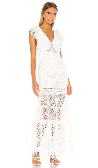 Jen's Pirate Booty Maldives Maxi Dress in White. - size L (also in XS) | Revolve Clothing (Global)