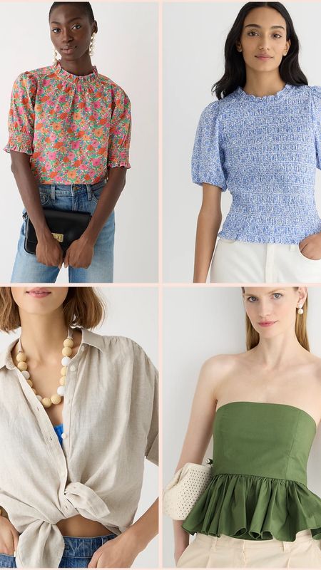 Summer blouses 

#LTKsalealert #LTKSeasonal #LTKstyletip