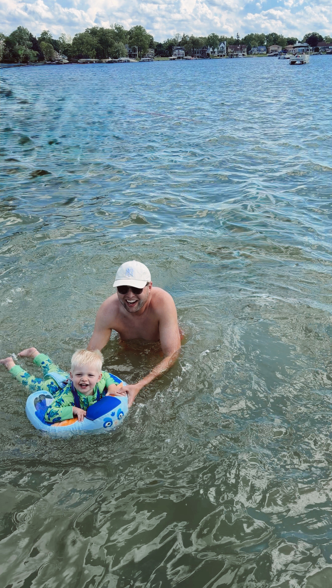 This baby float is so great! It also comes with a removable canopy. Age range is 3-24 months!  

 #LTKmomlife #LTKSwim #LTKBaby