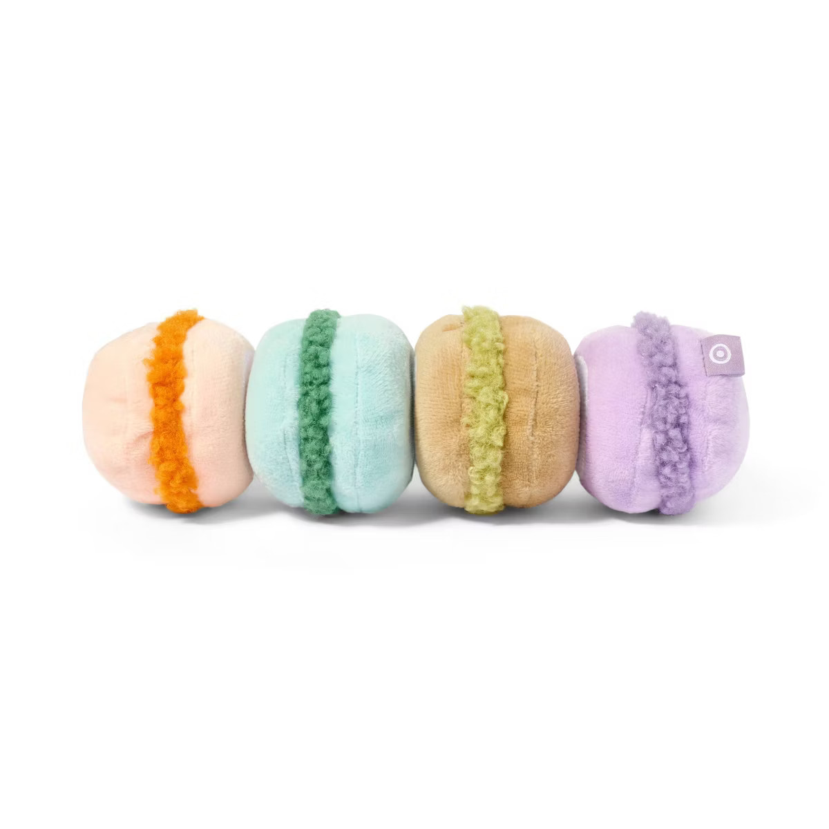 Macaron Plush Dog Toy Set - Purple/Green/Orange - The Cuddle Collab with Ghost & Wren | Target