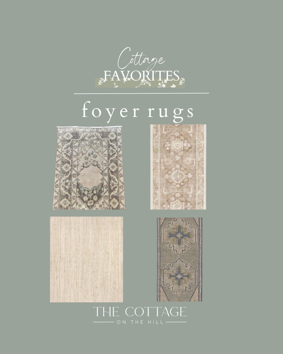 Here are some of my favorite foyer rugs 

#LTKHome