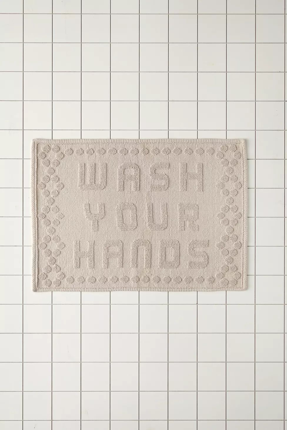 Wash Your Hands Bath Mat | Urban Outfitters (US and RoW)