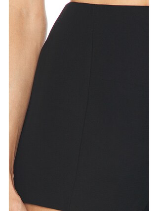 Naftali Polished Crepe Mini Shorts | FWRD 