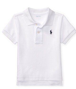 Childrenswear Baby Boys 3-24 Months Interlock Polo Shirt | Dillards