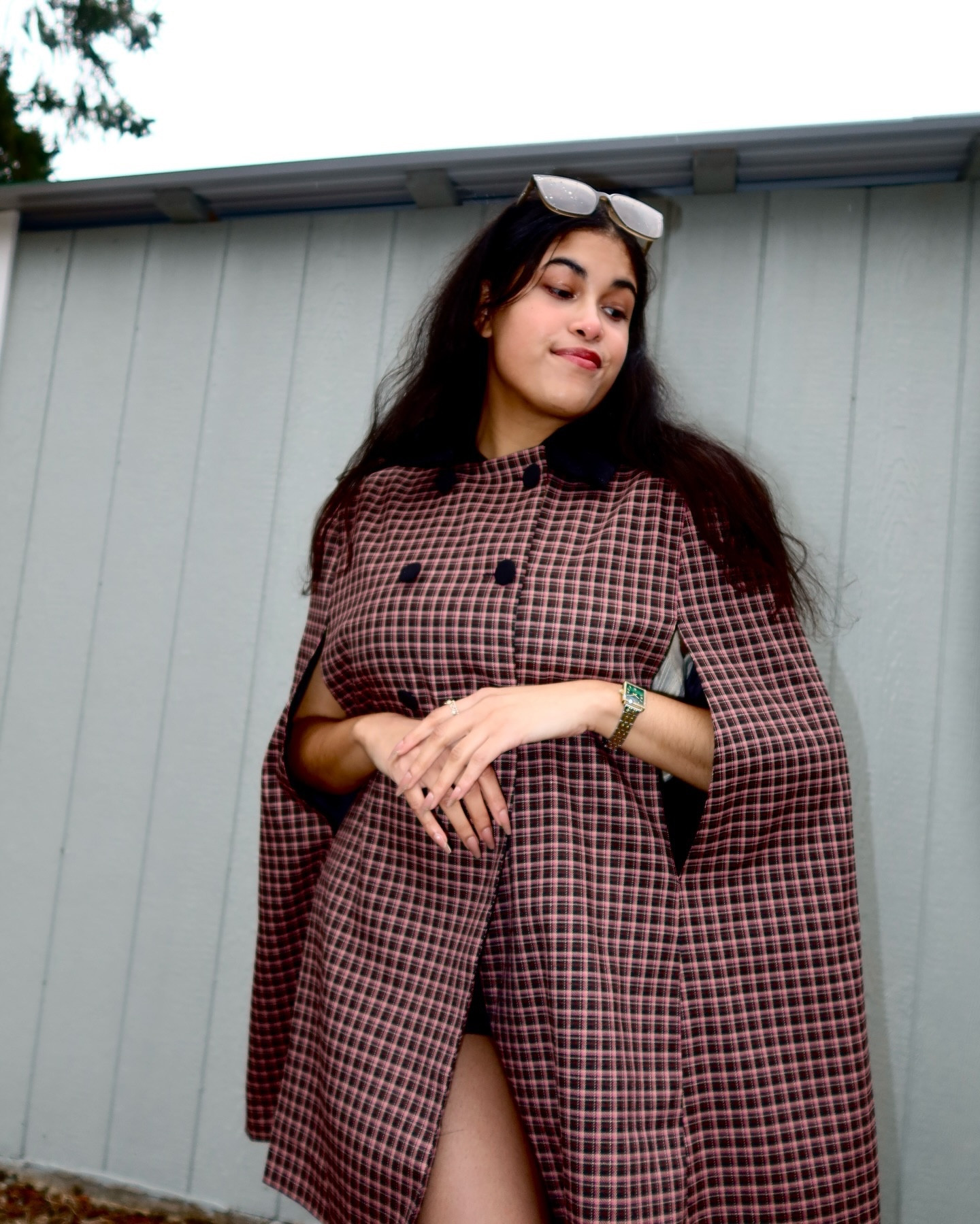 This is the cutest cape coat! Perfect for the fall season 🤎

🎀 Use code: YMM20: 20% OFF

Effortless style, Plaid cape, Classic fashion, Minimal elegance, Retro vibes, Statement piece, Fall/Winter fashion 
#PlaidFashion #CapeCoat #StatementLook #MinimalAesthetic  #RetroChic #VintageInspired #WardrobeEssentials #ModernElegance

#LTKFindsUnder100 #LTKSeasonal