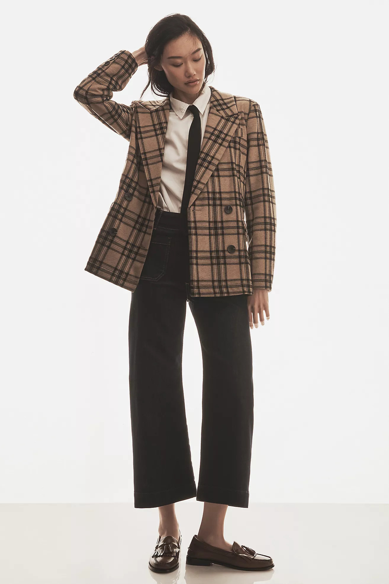 The Colette Crop Wide-Leg Jeans by Maeve | Anthropologie (US)