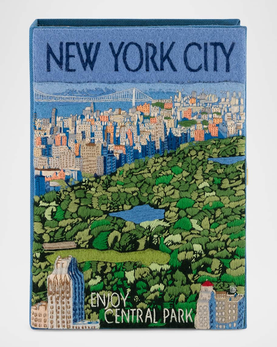 New York City Book Clutch Bag | Neiman Marcus