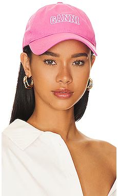 Software Heavy Cotton Baseball Cap
                    
                    Ganni | Revolve Clothing (Global)