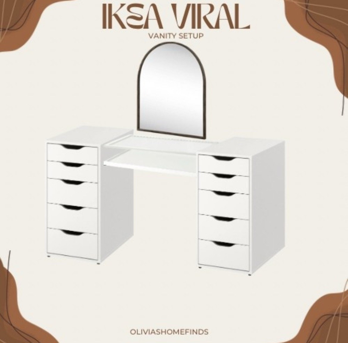 Viral Ikea vanity#LTKCyberWeek 

#LTKGiftGuide #LTKHoliday
