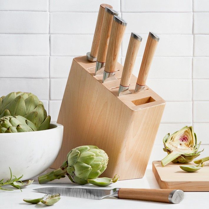 Shun Hikari Knife Block, Set of 7 | Williams-Sonoma