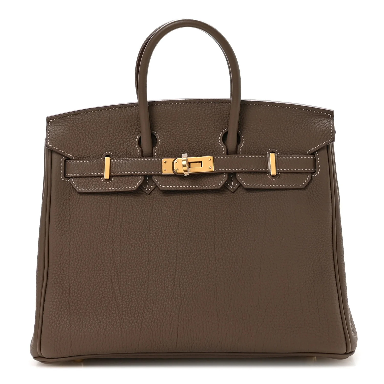 Togo Birkin 25 Etoupe | FASHIONPHILE (US)