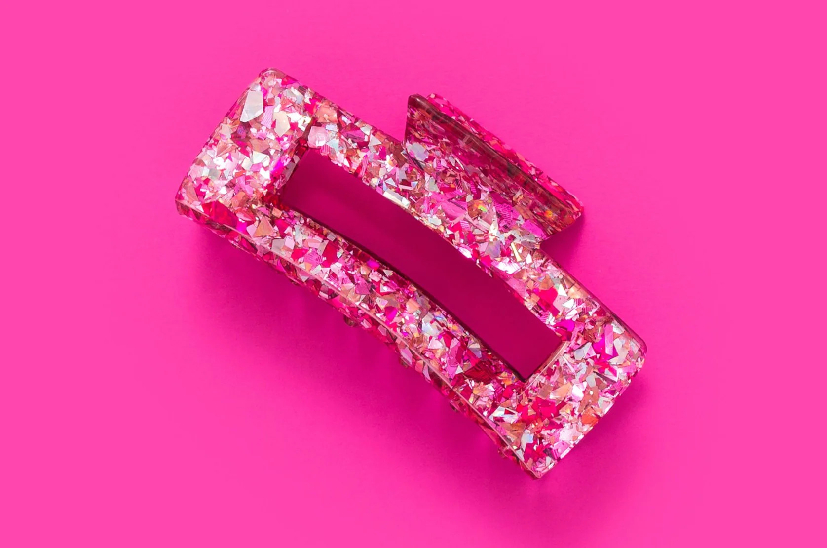 Pink Confetti Claw Clip | Taylor Elliott Designs