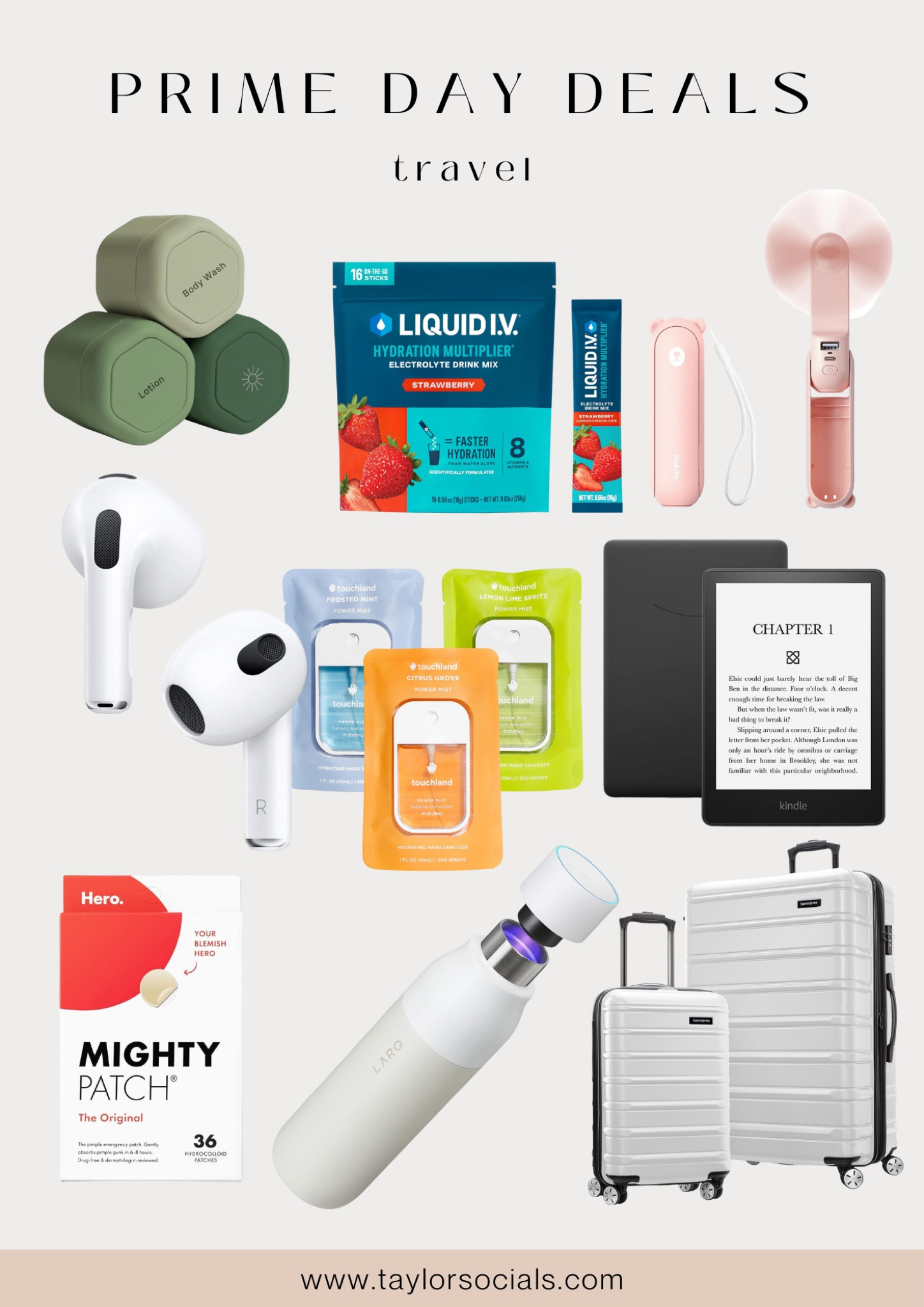 Amazon Prime Day Deals for Travel ✈️ #travelmusthaves #travel #luggage #accessories 

#LTKTravel #LTKFindsUnder50 #LTKSaleAlert