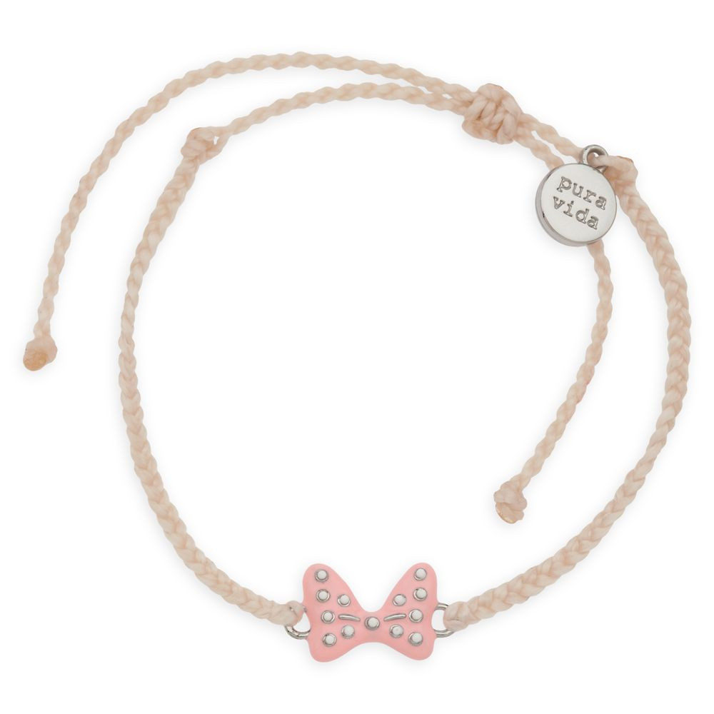 Minnie Mouse Bow Charm Bracelet by Pura Vida | Disney Store