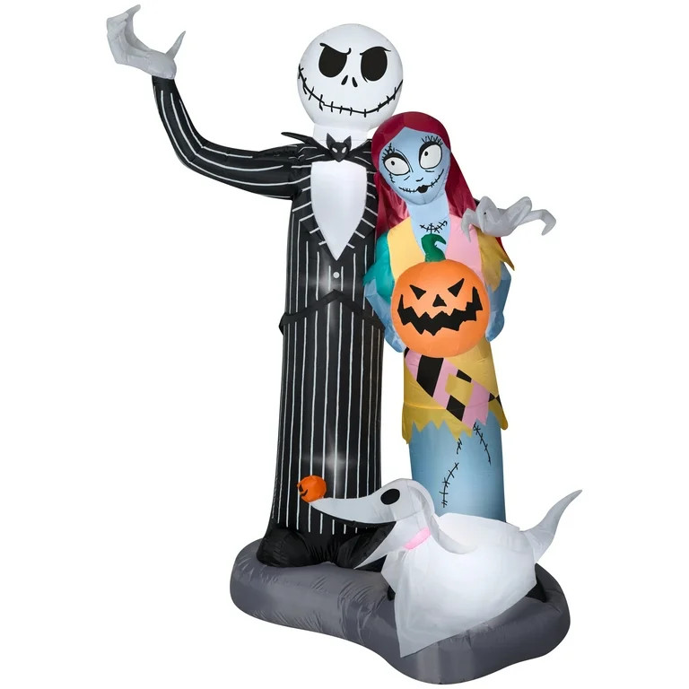 Halloween Airblown Inflatable Nightmare Before Christmas Scene 6FT Tall by Gemmy Industries | Walmart (US)
