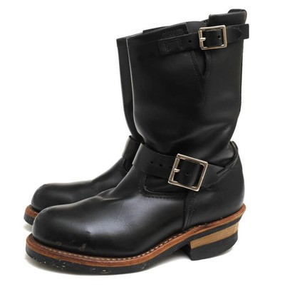 Red Wing Boots 2268  ENGINEER STEEL TOE US:5D Leather Black 030471d  | eBay | eBay UK