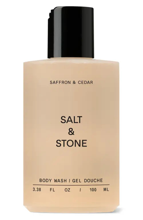 SALT & STONE Saffron & Cedar Body Wash in Travel at Nordstrom, Size 3.4 Oz | Nordstrom