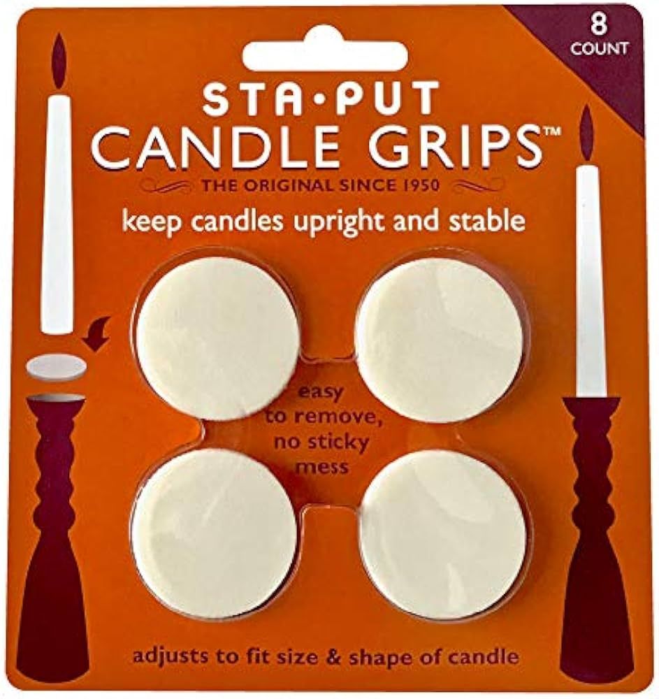 Sta-Put Candle Grips (8 Pack) | Amazon (US)