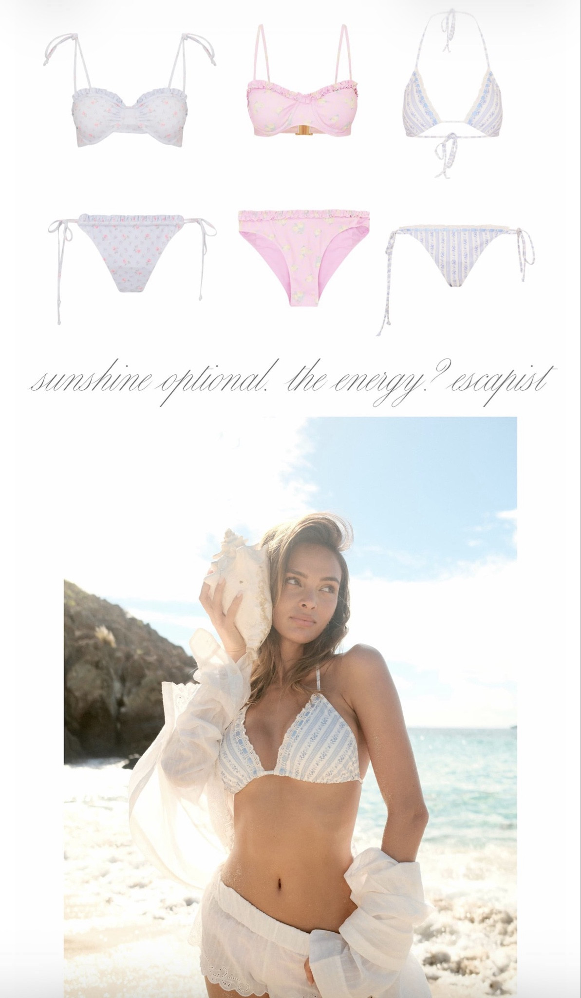 Spring swim is all about feeling confident, comfortable, and cute.

Soft pastels.
Bold prints.
Snatched silhouettes.
Vacation ready vibes.

I rounded up the cutest spring swimsuits so you’re ready for every sunny moment this season.

#SwimStyle #SpringWardrobe #BeachOutfits #VacationVibes #PoolReady #HotGirlSpring #SeasonalStyle #ShoppingWithPriiincesss #Atlantamom #Atlantabloggers #Atlantablogger #AtlantaCreator #Atlantacontentcreators #Atlantacontentcreator


#LTKspring #LTKTravel #LTKSwim