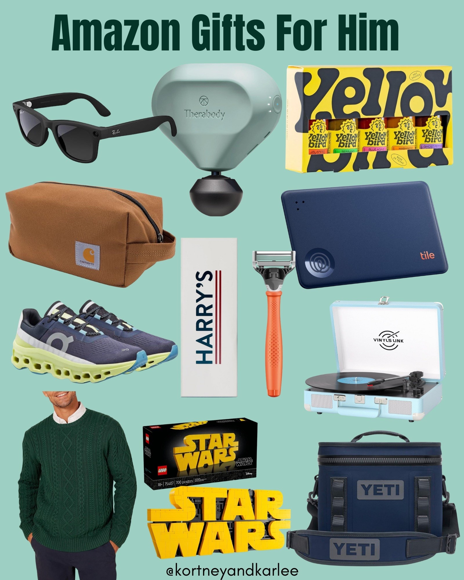 Amazon Gifts for Him!

Kortney and Karlee | #kortneyandkarlee #LTKfindsunder50 #LTKfindsunder100 #LTKtravel 
