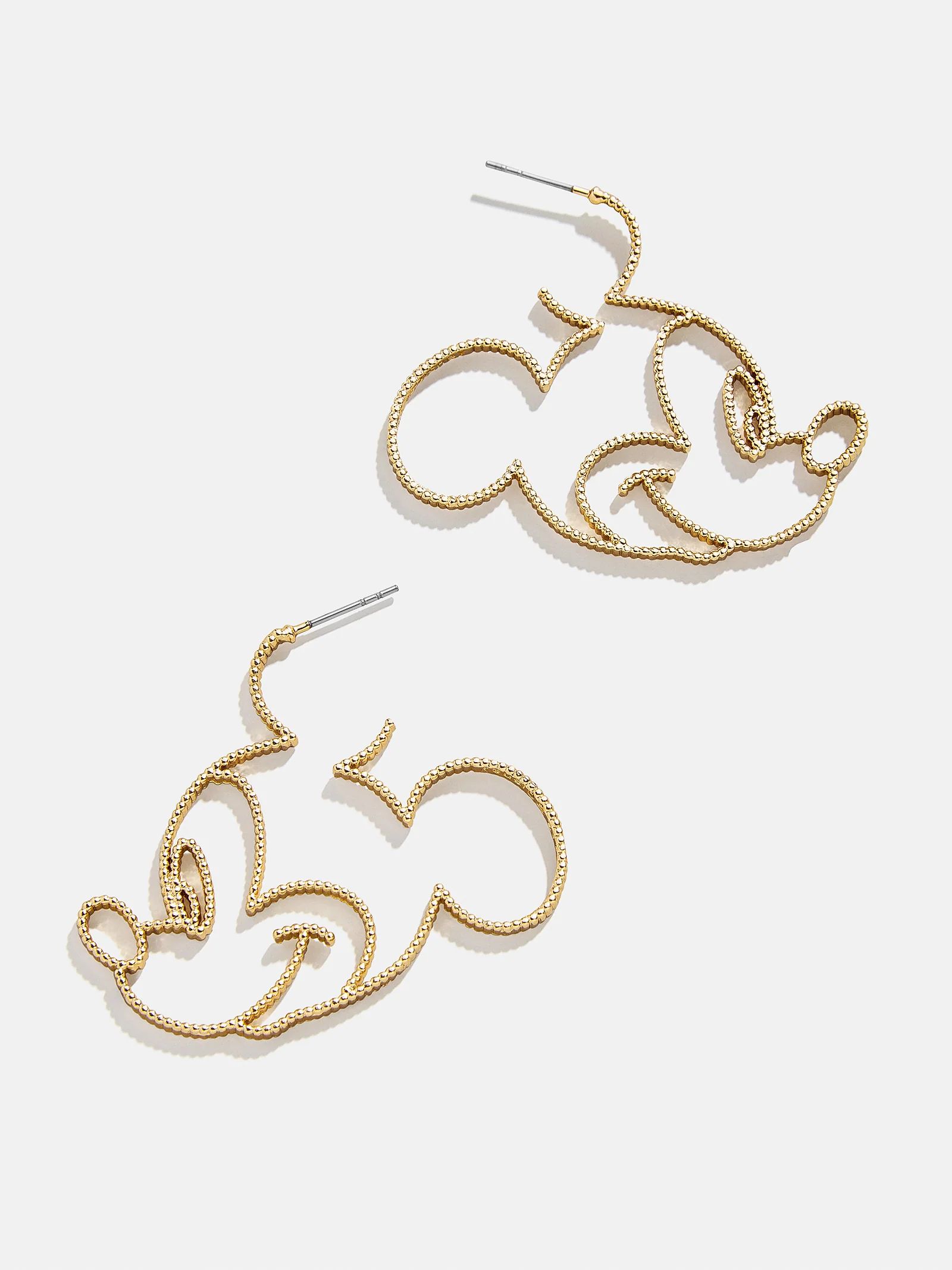 Mickey Mouse Disney Outline Earrings - Mickey Mouse | BaubleBar (US)