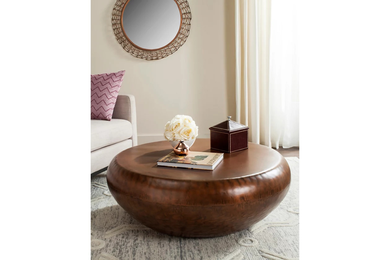 Safavieh Antique Finish Coffee Table | Ashley Homestore