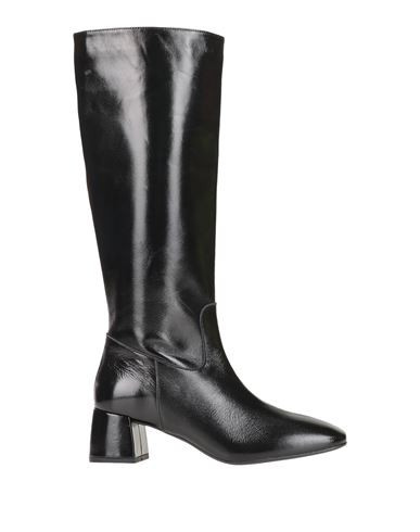 Bianca Di Woman Boot Black Size 11 Soft Leather | YOOX (US)