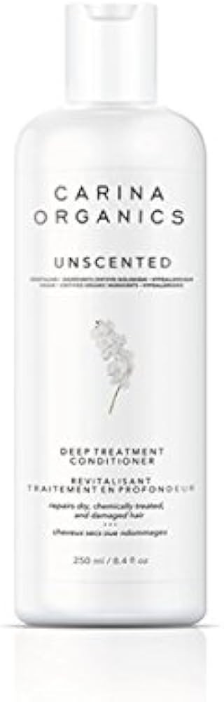 Carina Organics Unscented Deep Treatment Conditioner, 250ml | Amazon (US)