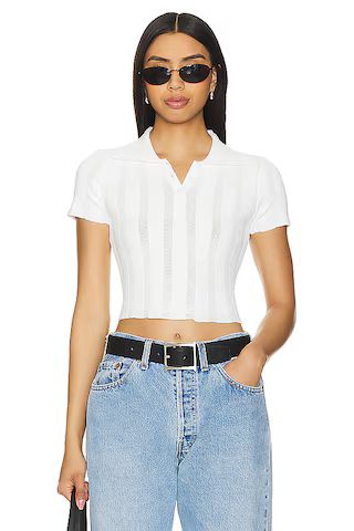 MORE TO COME x Bridget Max Crop Top in White from Revolve.com | Revolve Clothing (Global)