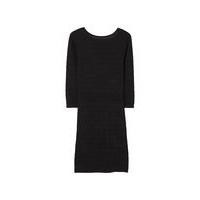 Mango Fitted Jersey Dress, Black | House of Fraser (UK)