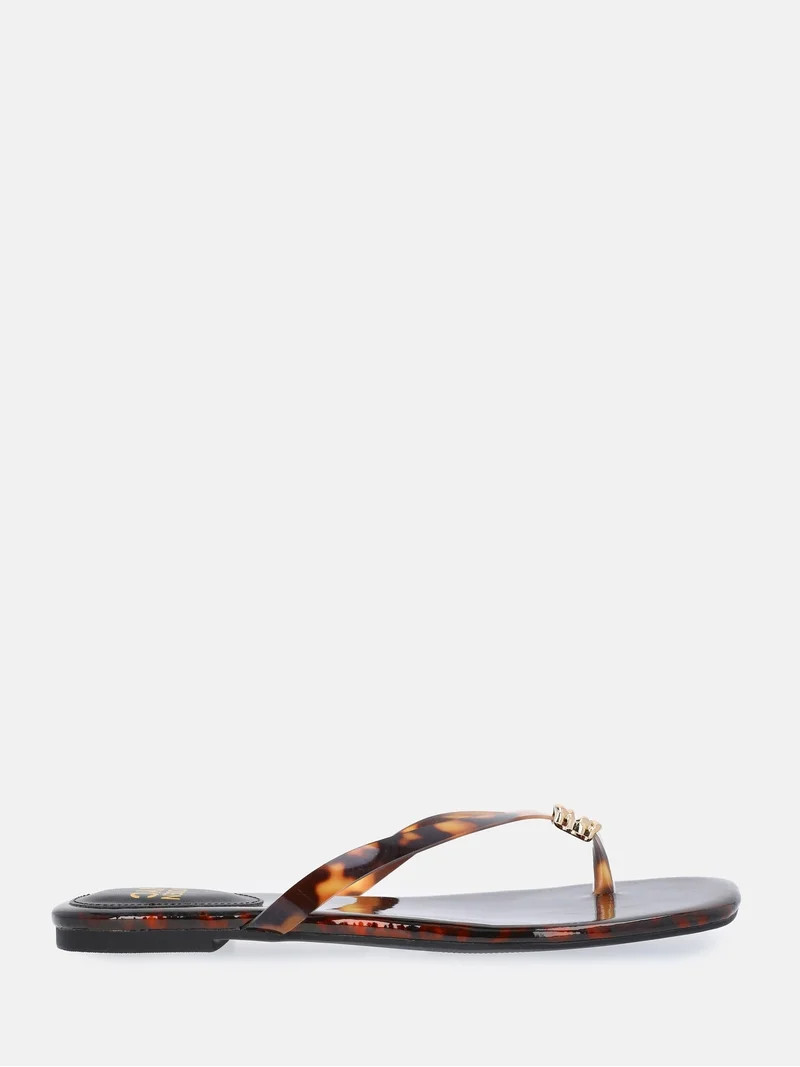Madden NYC Women's Square Flip Flops | Walmart (US)