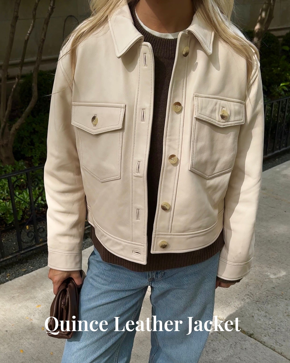 Quince leather jacket outfit idea 🍂

#LTKSeasonal #LTKSaleAlert #LTKStyleTip