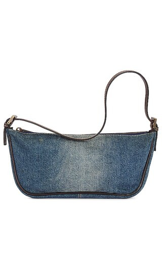 Fendi Denim Pochette Accessories Shoulder Bag in Blue | Revolve Clothing (Global)