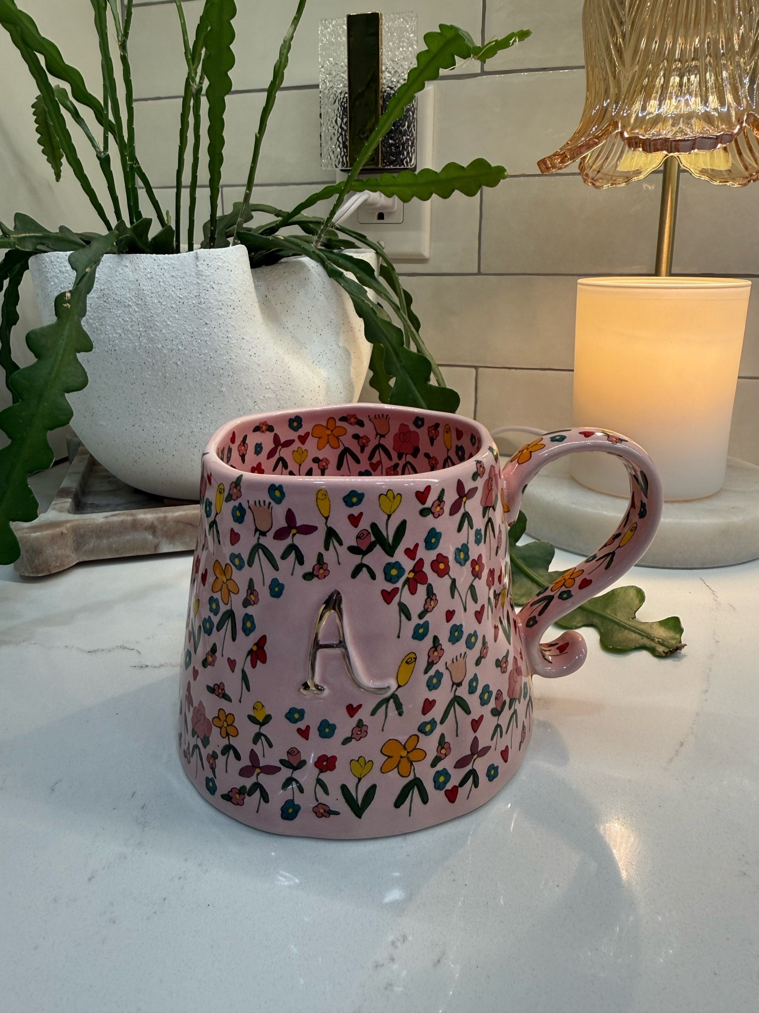 The prettiest tea/coffee mug you could ever see!!!!

#LTKvlog #LTKHome