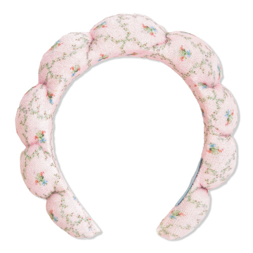 Wet Brush x Hill House Pink Trellis Puffy Scalloped Headband | Ulta