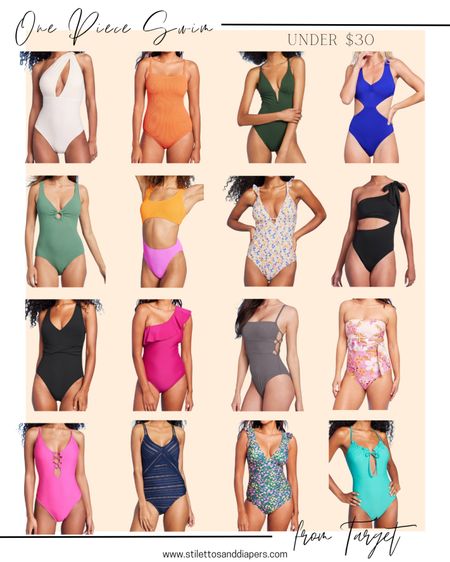 Target swim sale! Everything is 30% off, making these suits all under $30! Most come in multiple color options, too.



#LTKFind #LTKSale #LTKswim