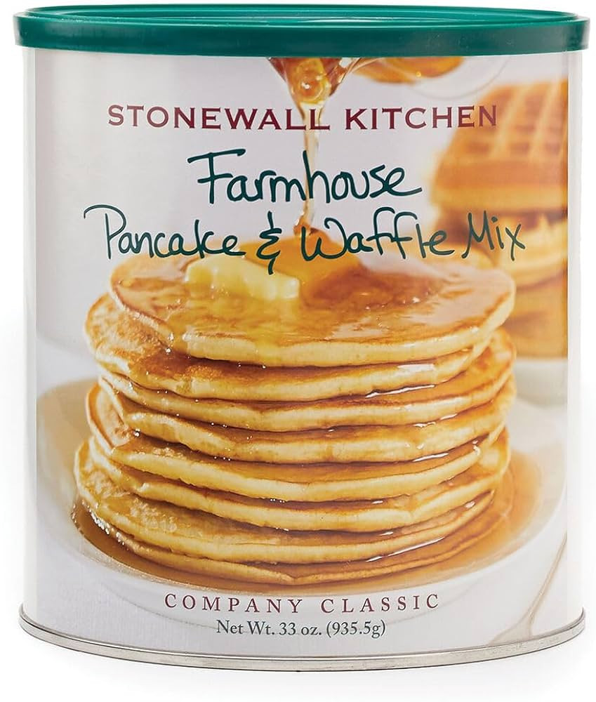 Stonewall Kitchen Farmhouse Pancake & Waffle Mix, 33 oz | Amazon (US)