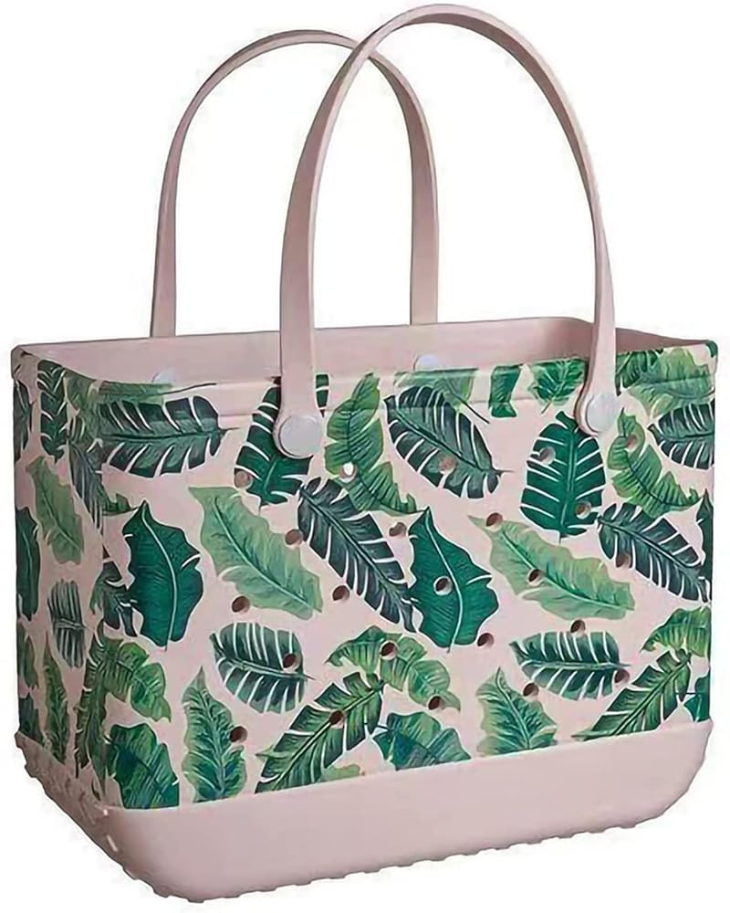 Rubber Beach Bag Waterproof Sandproof Outdoor Tote Bag Portable Travel Bag Beach Sports Handbag | Amazon (US)