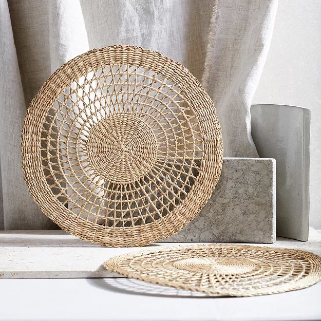 Seagrass Woven Placemat - Set of 2 | Tableware | The White Company | The White Company (UK)
