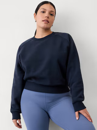 Easy Fleece Crew Sweatshirt | Athleta | Athleta